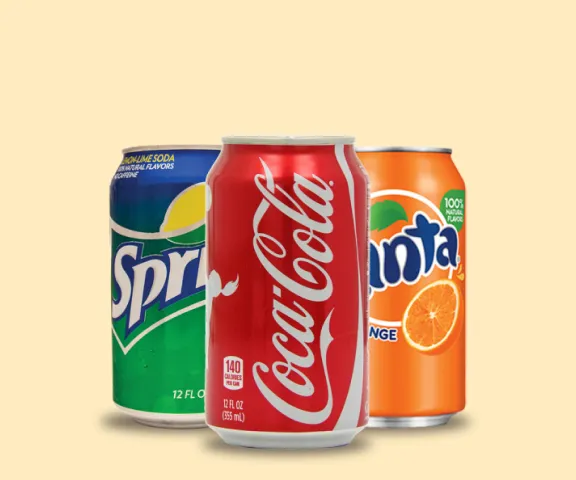 газировка coca-cola fanta sprite 0,33